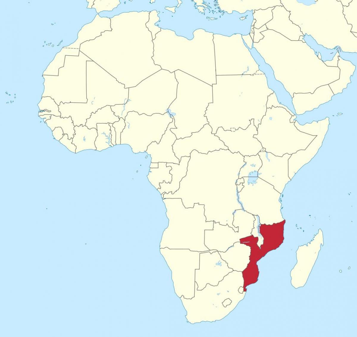 peta Mozambik africa