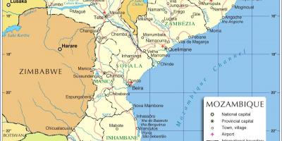 Maputo, Mozambik peta