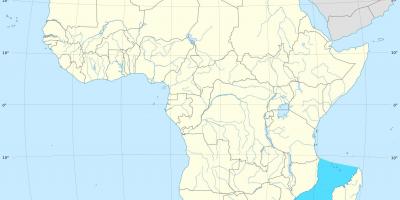 Mozambik saluran afrika peta